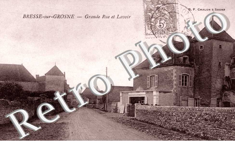 Grande rue et lavoir