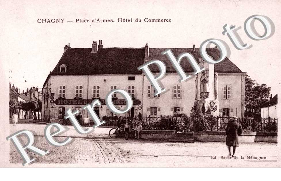 Place d'Armes et Hotel du Commerce