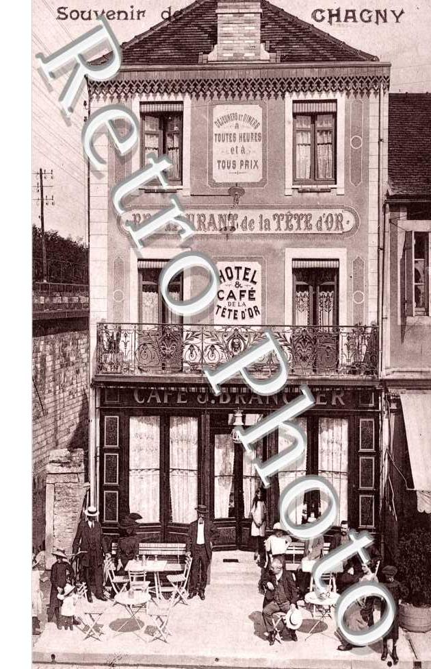 le Restaurant de la Tete d'Or "Souvenir de Chagny"
