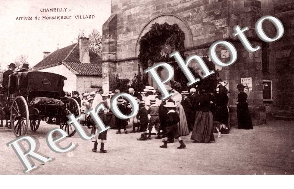 arrivee de Monseigneur Villard