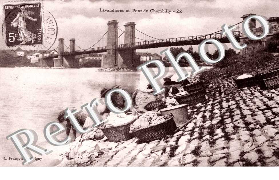 Lavandieres au Pont