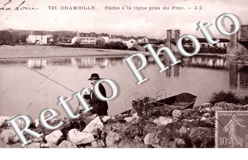Peche a la Ligne pres du Pont
