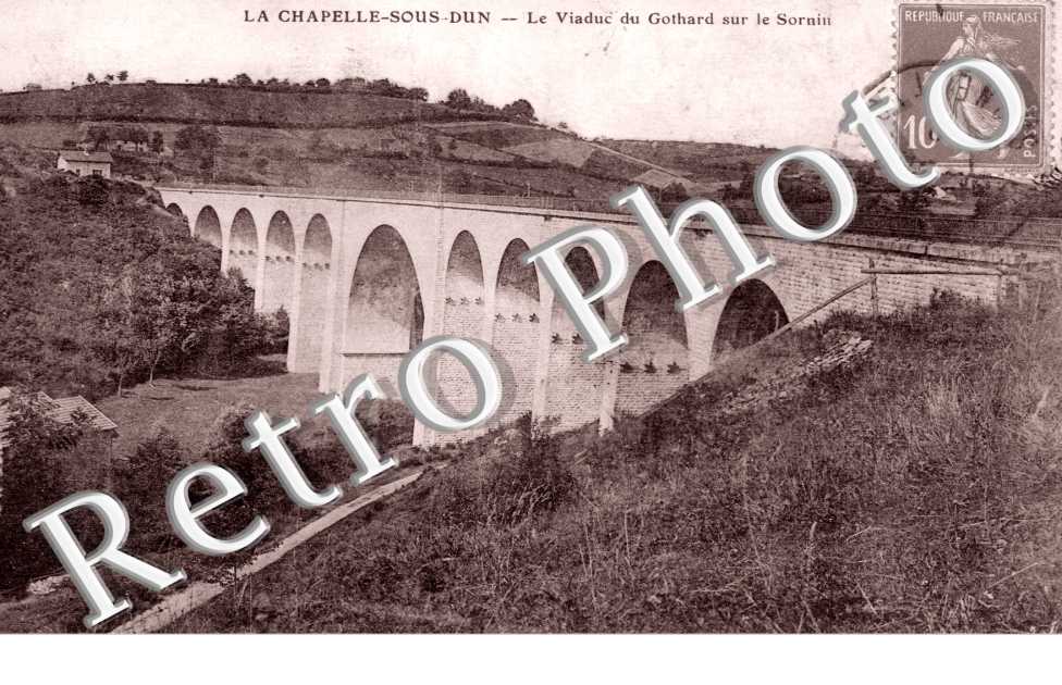 Viaduc du Gothard sur le Sornin