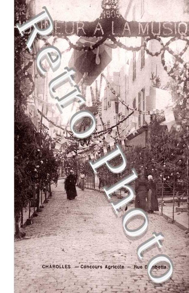 Concours agricole - Rue Gambetta