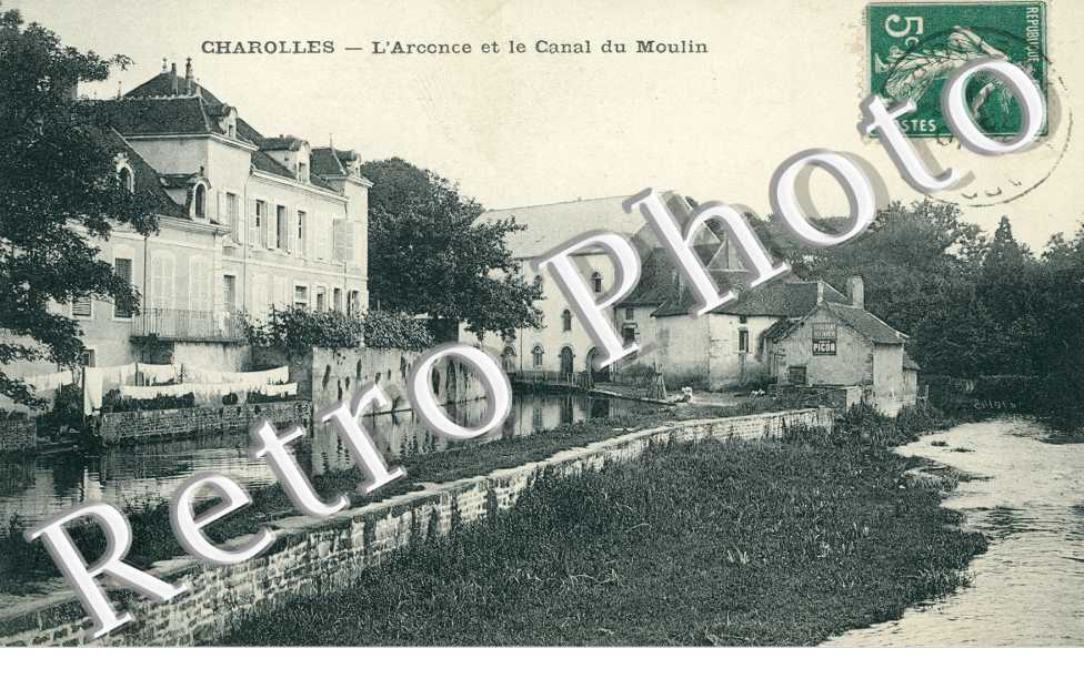 L'Aronce et le Canal du Moulin