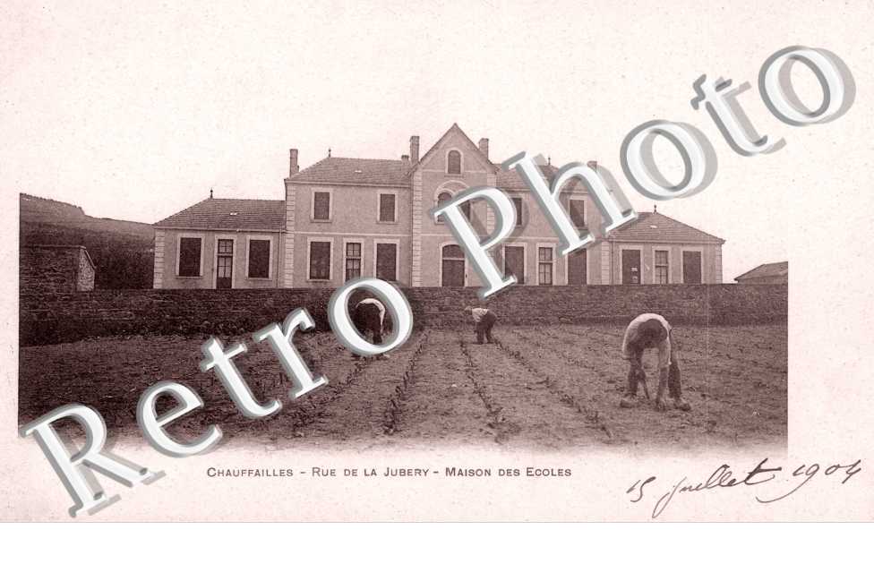 Rue de la Jubery - Maison des ecoles