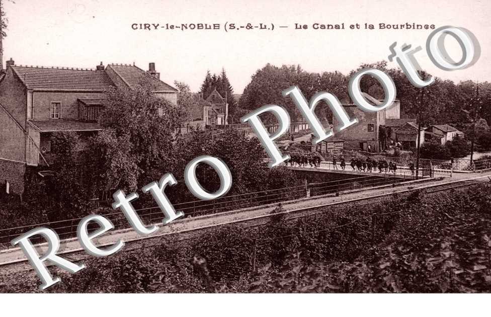 Le canal et la Bourbince
