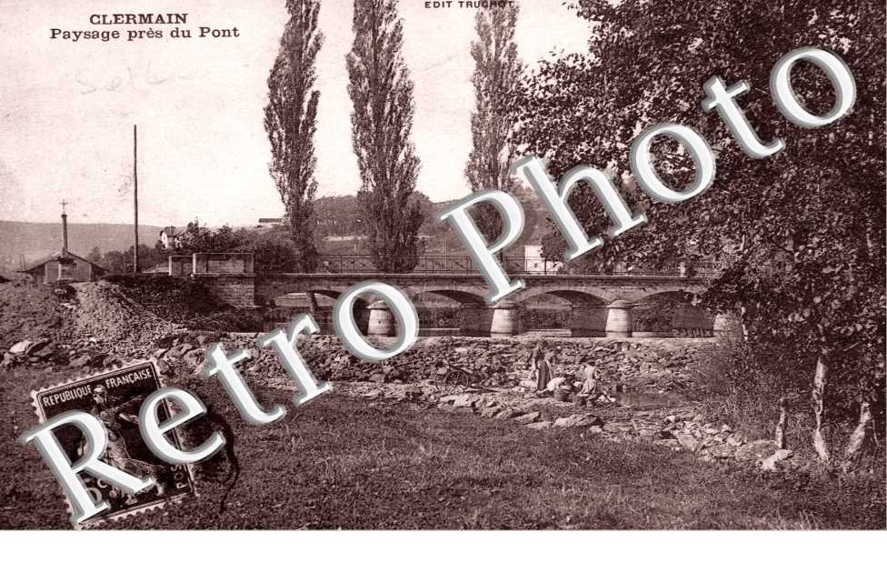 Paysage pres du Pont