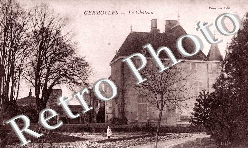 Le chateau  -  GERMOLLES 