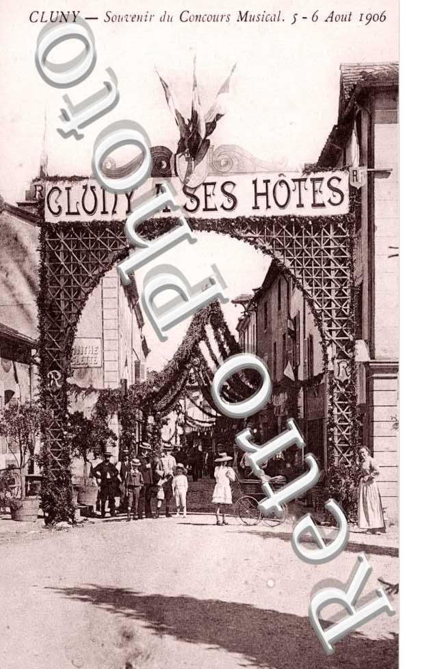 Souvenir du Concours Musical - 5, 6 Aout 1906