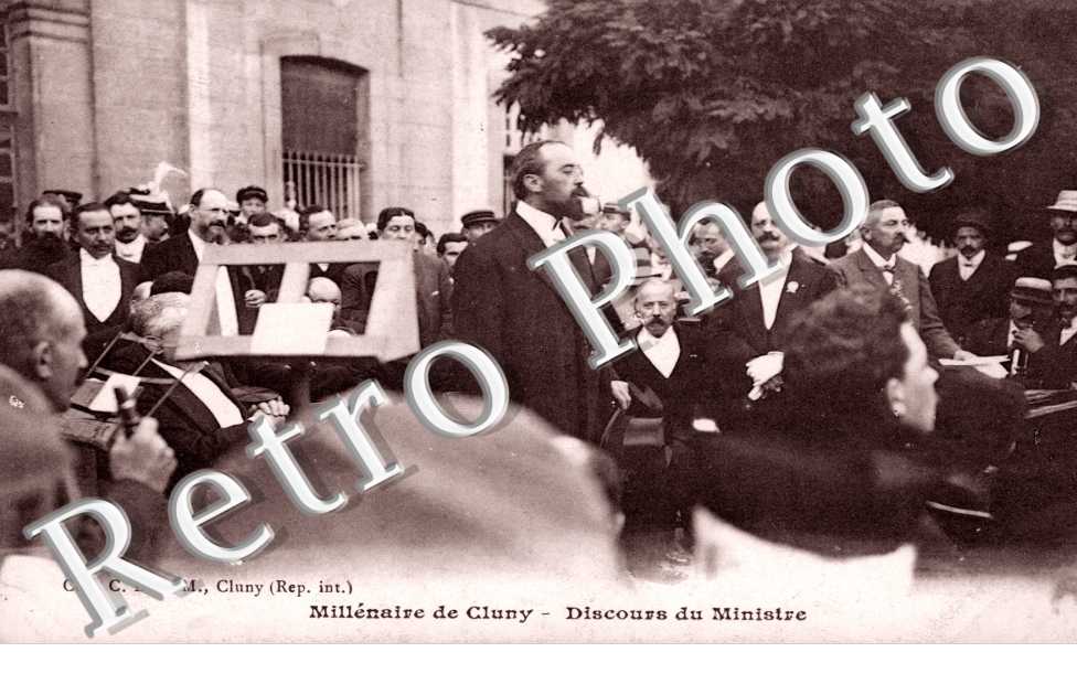 Millenaire de Cluny - Discours du Ministre