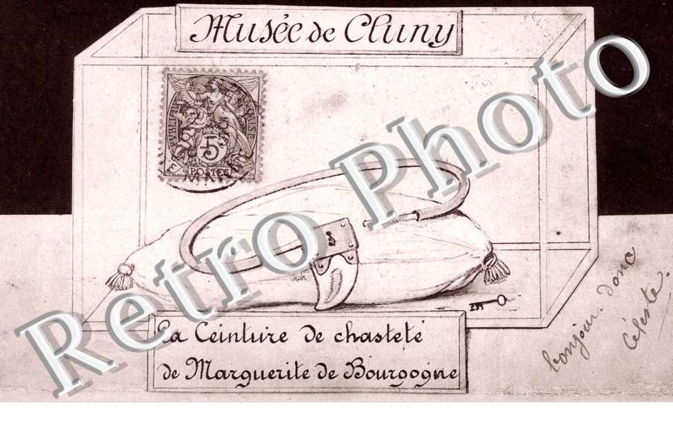 Musee de Cluny - La ceinture de chastete de Marguerite de Bourgogne