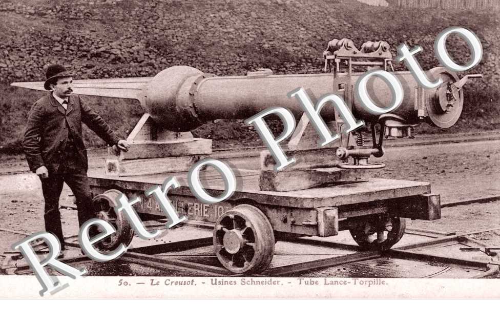 Usine Schneider - Tube Lance Torpille