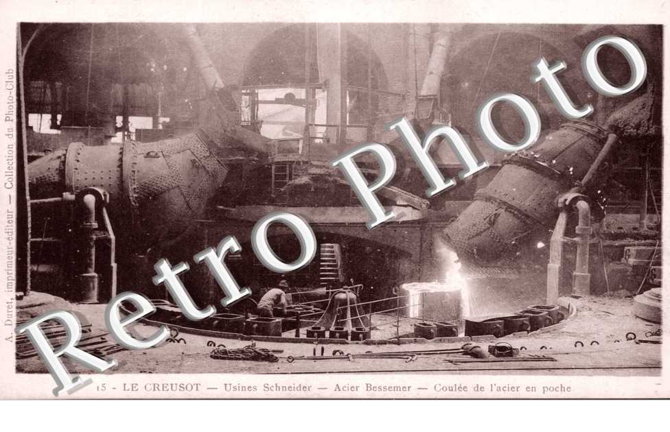 Usines Schneider, acier Bessemer