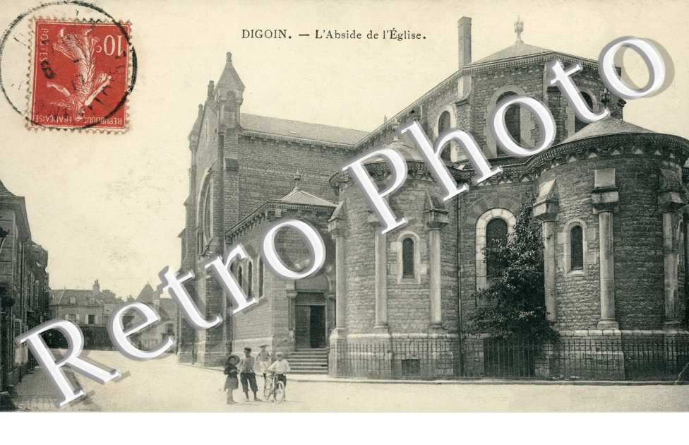 l'abside de  l'eglise