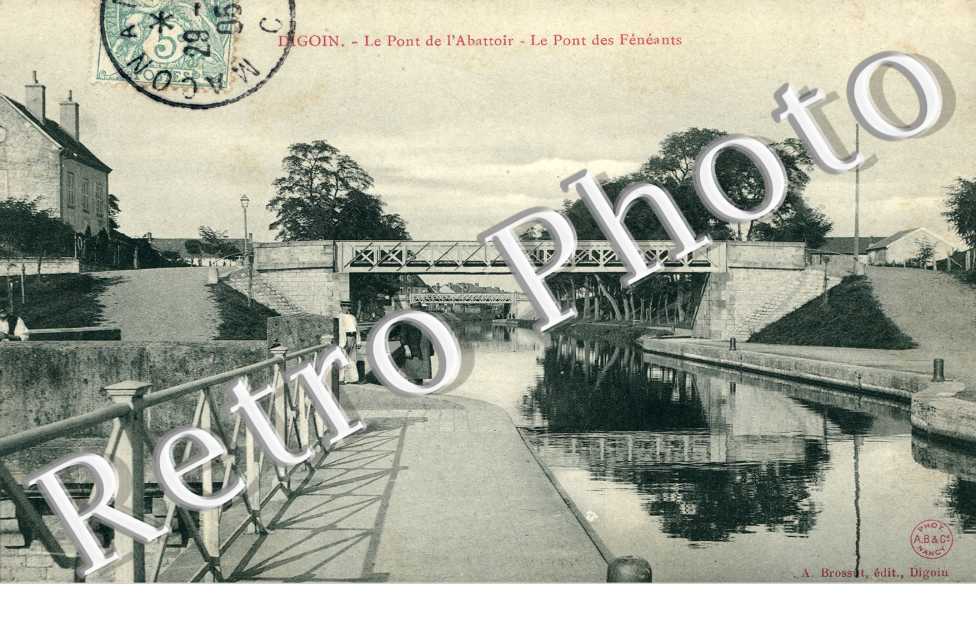 Le Pont de l'Abattoir, le Pont des Feneants