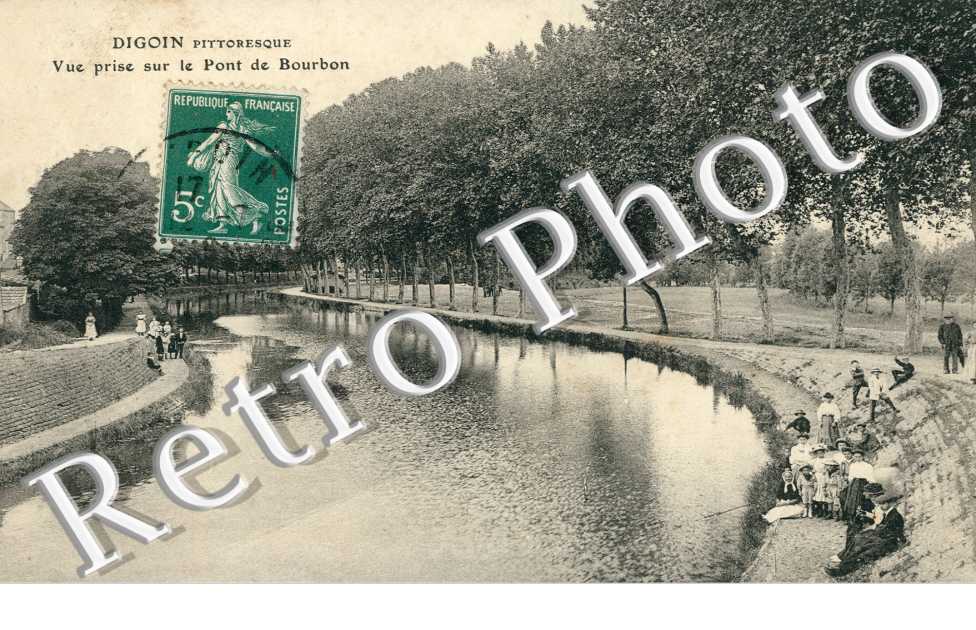 vue prise du Pont de Bourbon