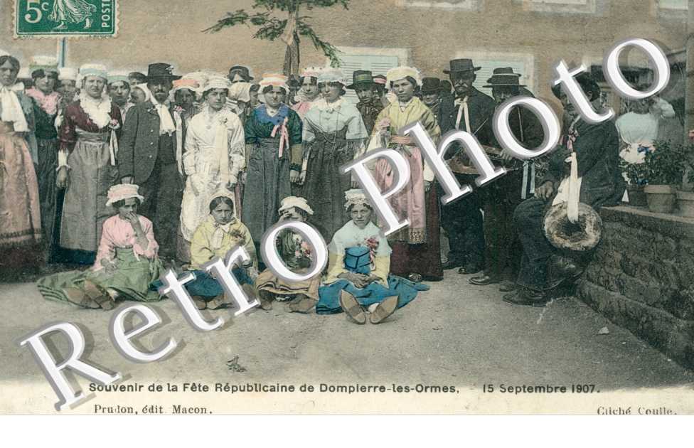 Souvenir de la Fête Républicaine - Photo de Groupe
