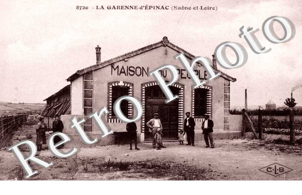 Maison du Peuple, la Garenne-d&#039;Epinac