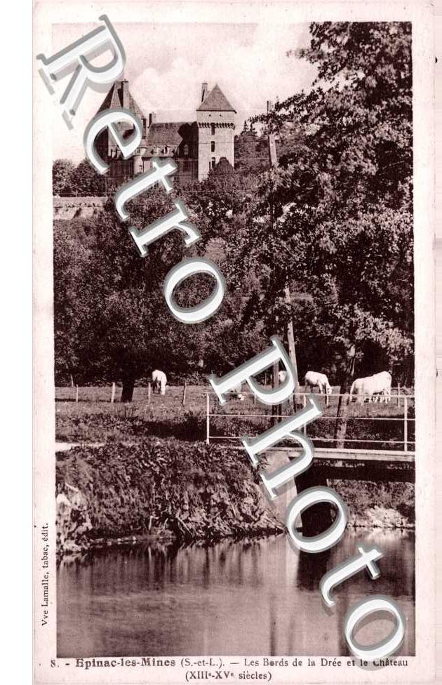Les Bords de la Dree et le Chateau