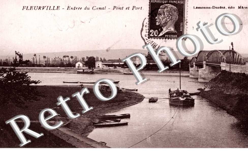 Le Pont, le Port et le Canal