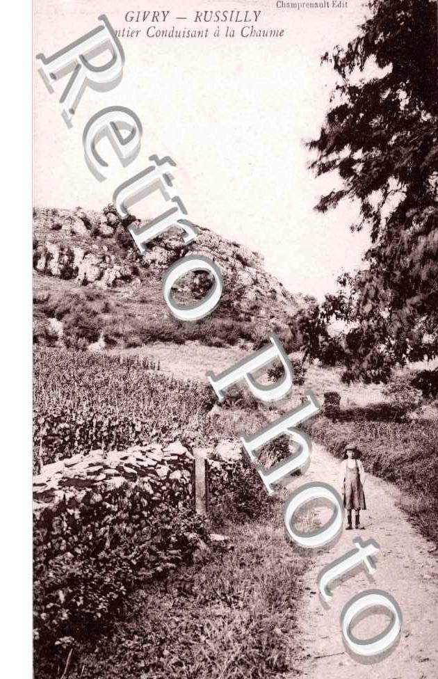 Sentier conduisant a la Chaume