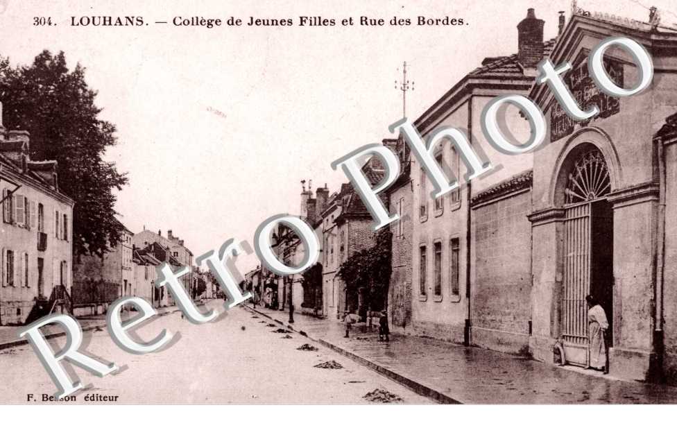 College de Jeunes Filles et Rue des Bordes