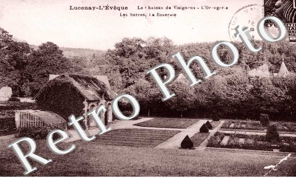 Les serres, la Roseraie