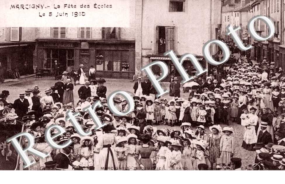 La Fête des écoles, Le 5 juin 1910