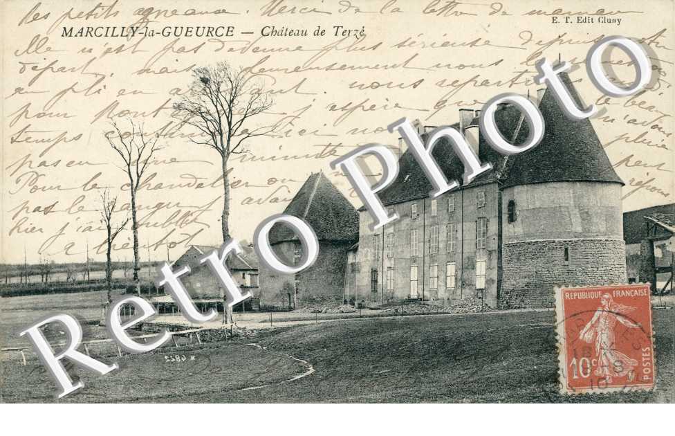 château de Terzé en 1910