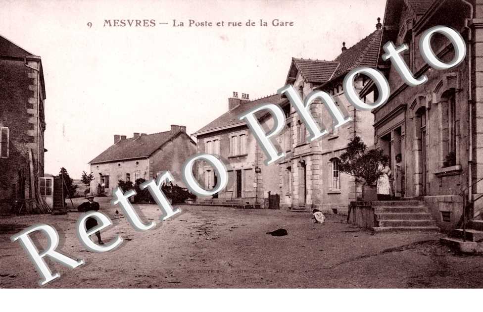 La poste et rue de la gare
