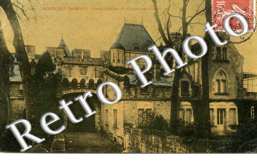 Porte d'entree du chateau du Plessis