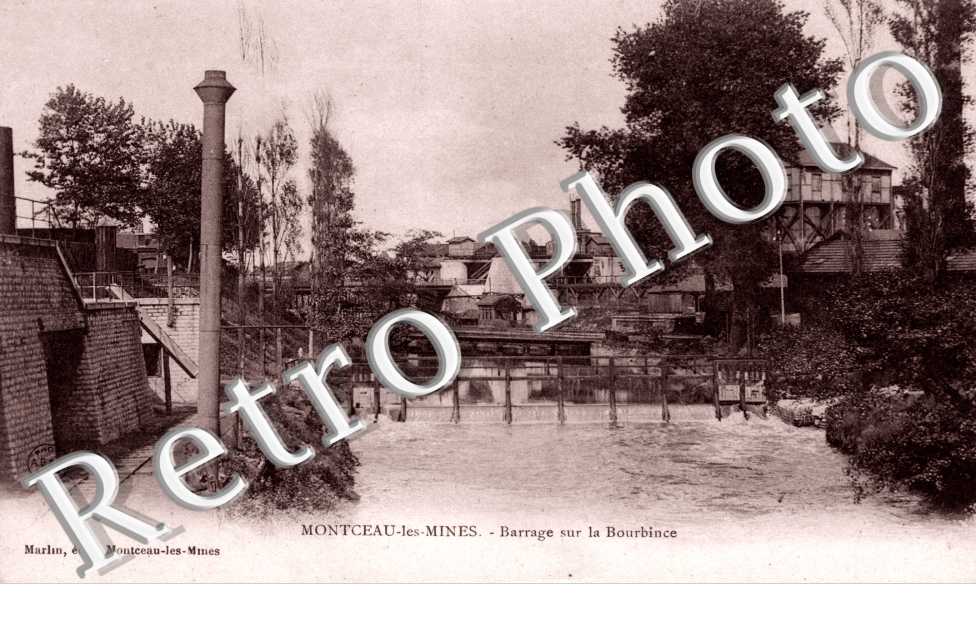 Barrage sur la Bourbince