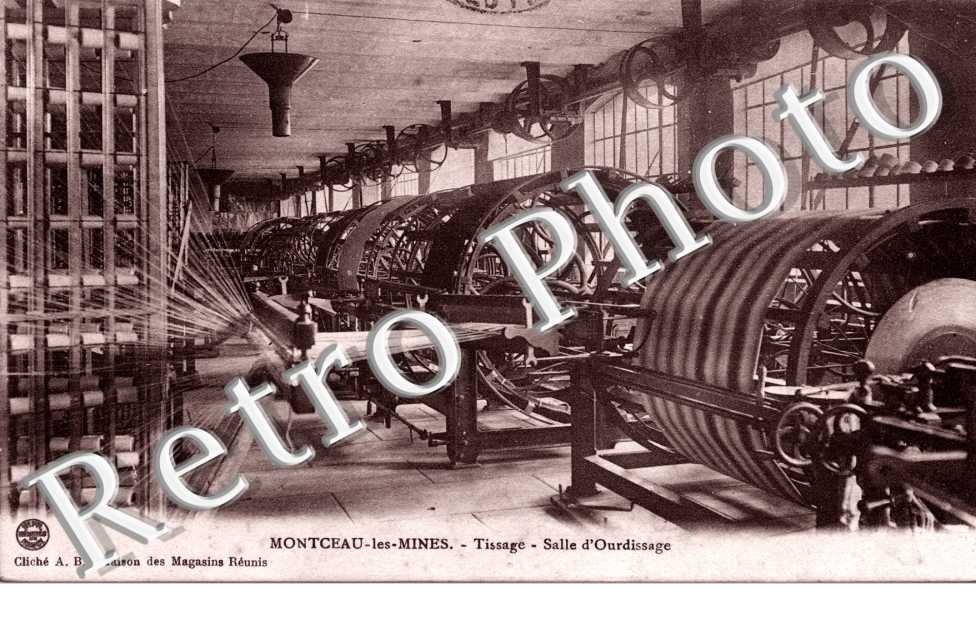 Tissage salle d'ourdissage