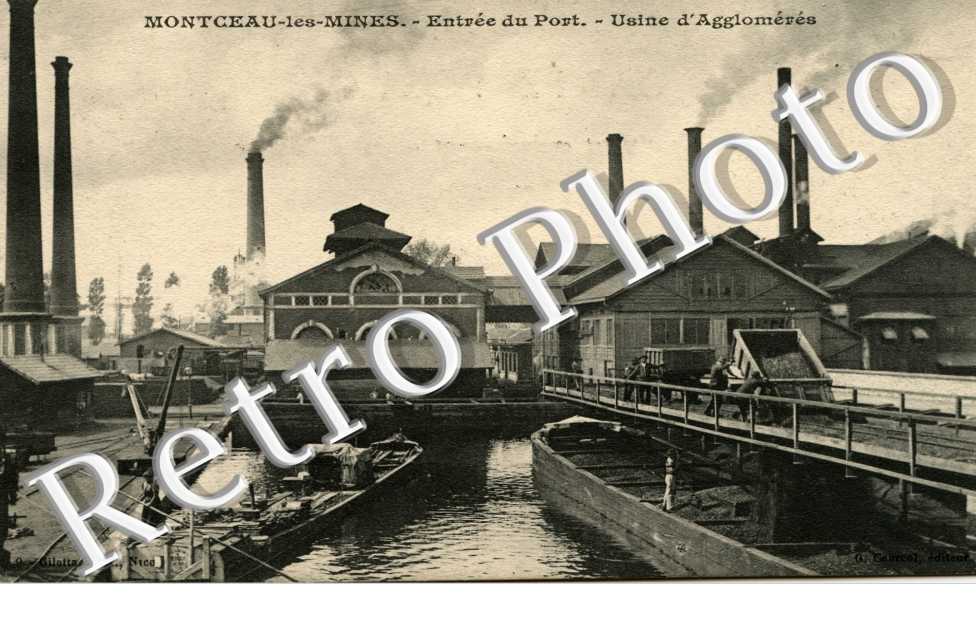 entree du port Usine d'agglomeres