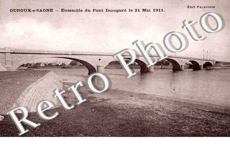 Ensemble du pont inaugure le 21 mai 1911