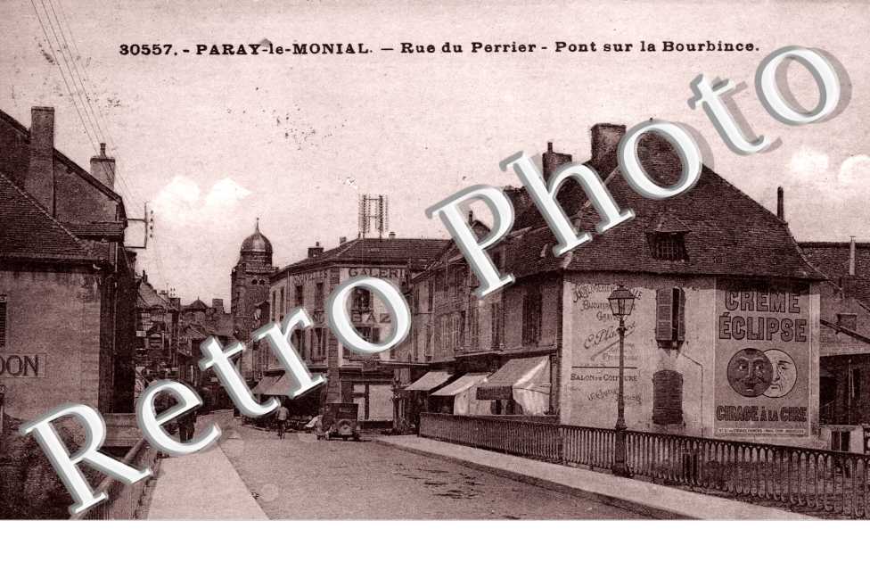 Rue du Perrier, Pont sur la Bourbince