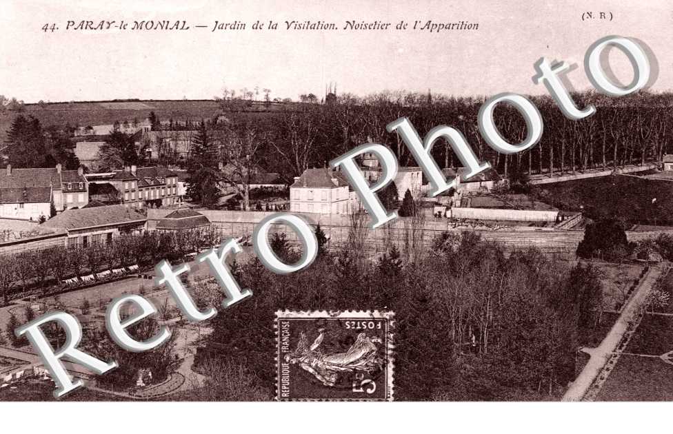 Jardin de la Visitation, Noisetier de l&#039;Apparition