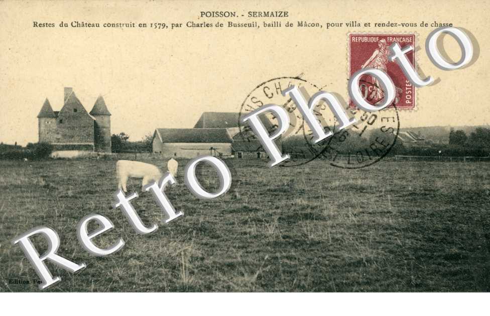 Restes du Chateau construit par Charles de Busseuil