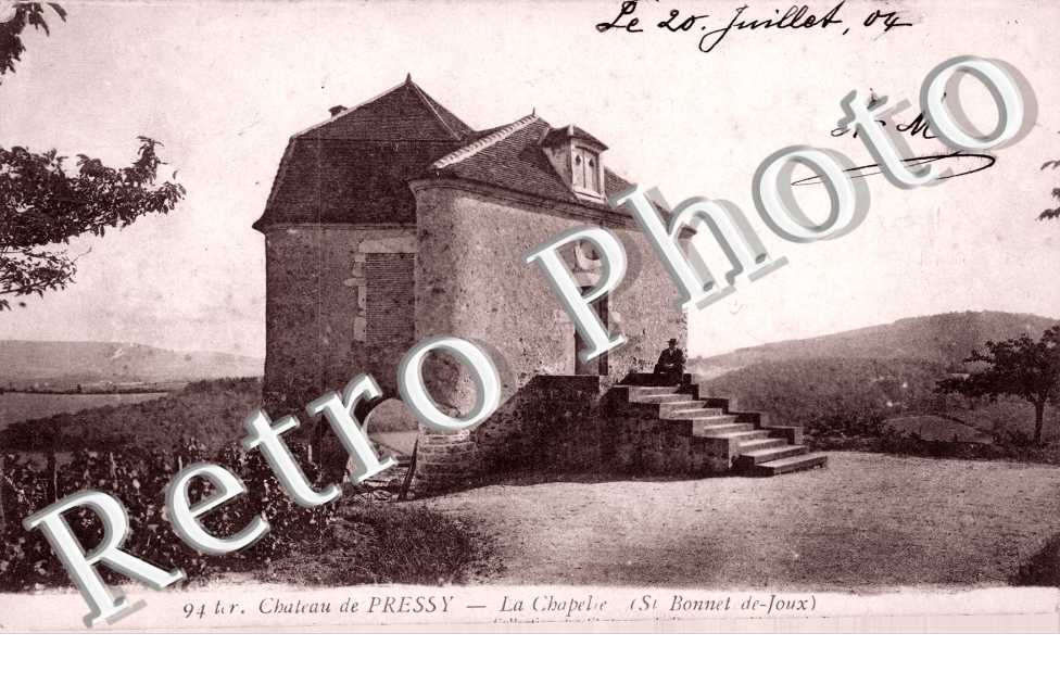chateau La chapelle (Saint Bonnet de Joux)