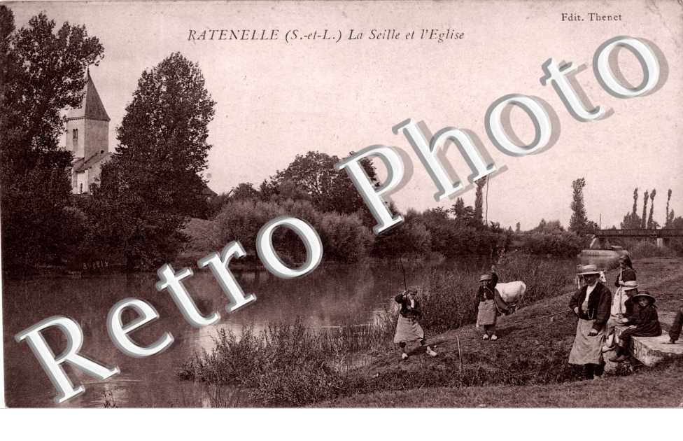 la Seille et l&#039;eglise