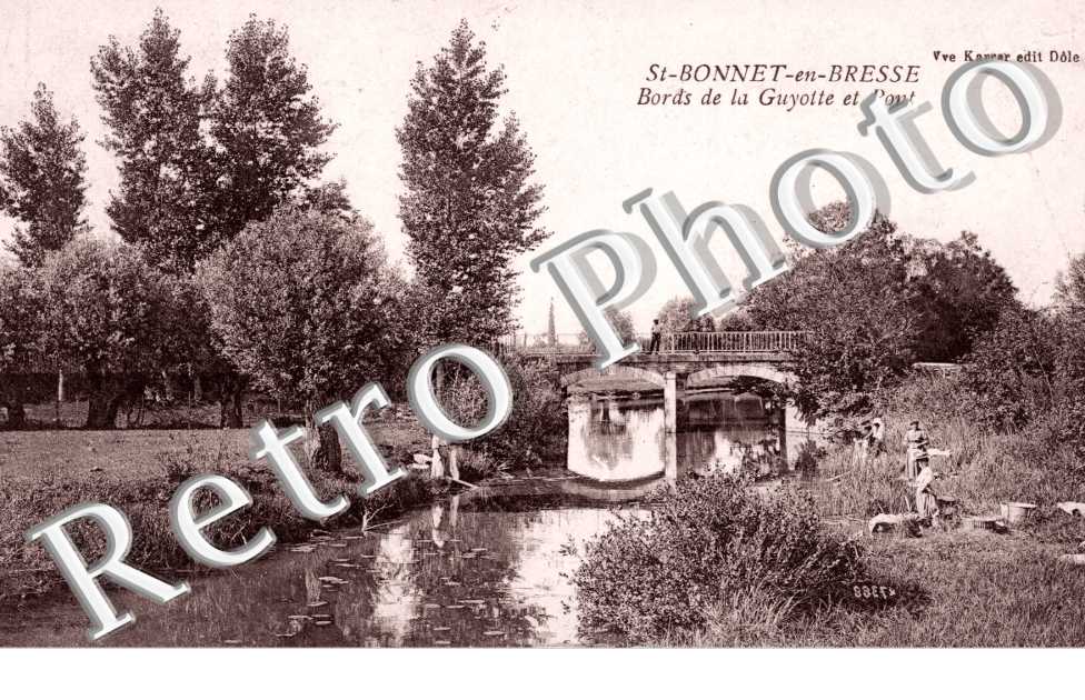 Bord de La Guyotte et Pont