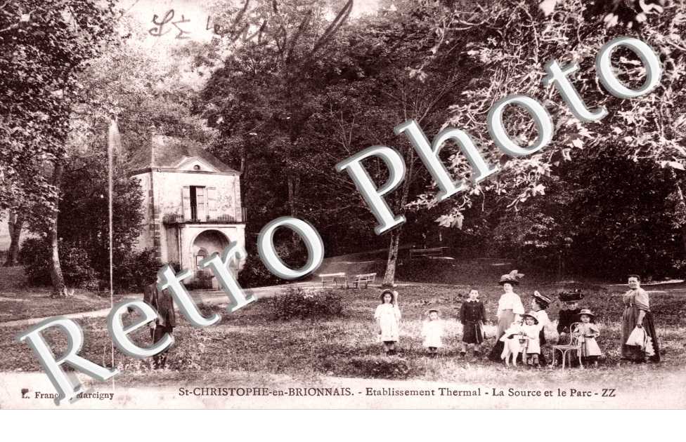 Etablissement thermal - La source et le parc