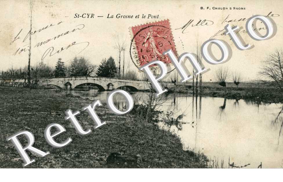 la grosne et le pont