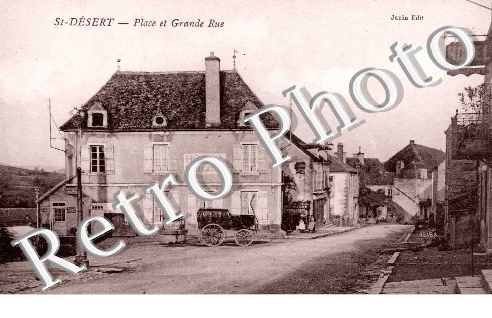 Place et grande rue - hotel de bourgogne