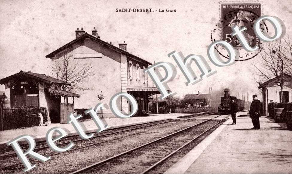 La gare - arrivee d&#039;un train