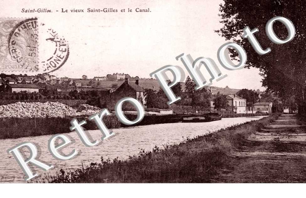 Le vieux Saint-Gilles et le canal