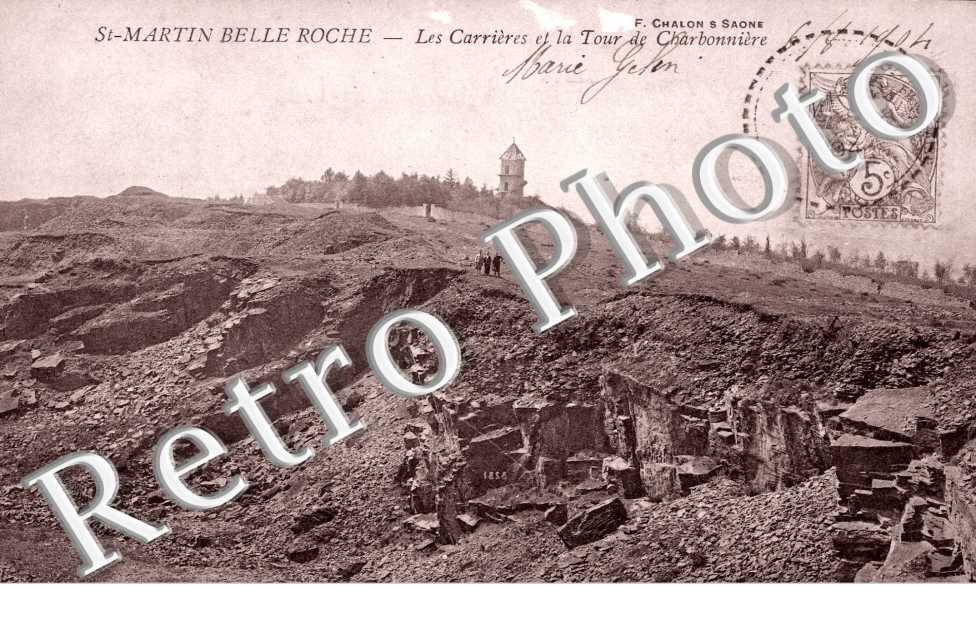 les Carrieres et la Tour de Charbonniere