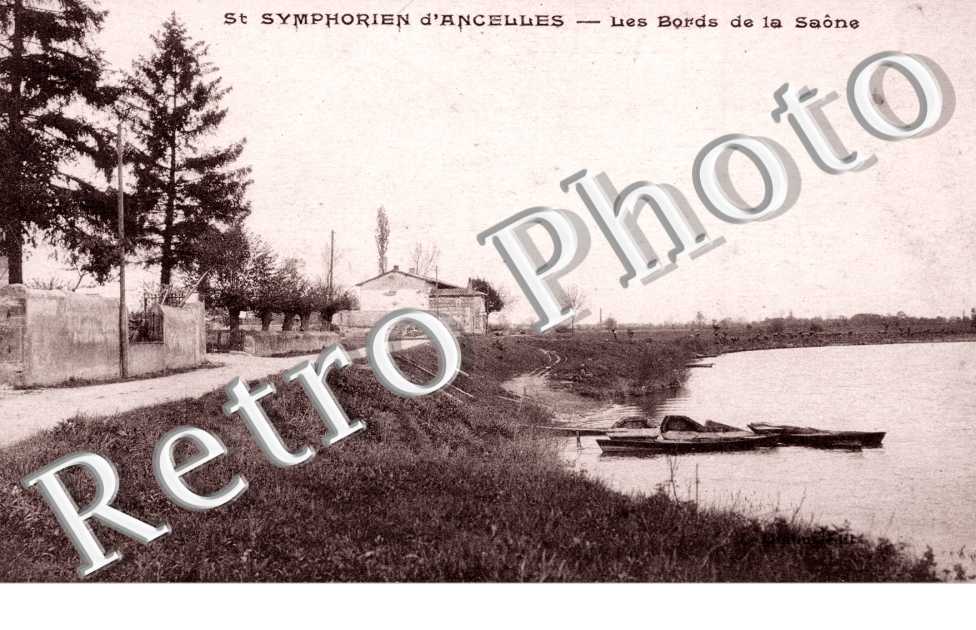 Les bords de la Saone