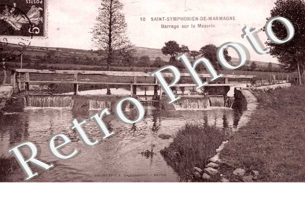 Barrage sur le Mesvrin